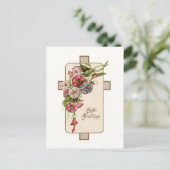 Carte postale vintage de Pâques (Debout devant)