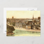 Carte postale vintage de Paris (Devant / Derrière)