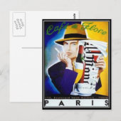 Carte postale vintage de Paris (Devant / Derrière)