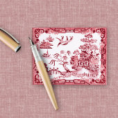 Carte postale vintage de Red Willow