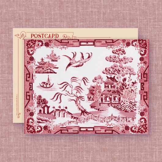 Carte postale vintage de Red Willow