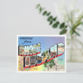 Carte postale Vintage de Rhode Island (Debout devant)