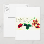 Carte Postale Vintage de tango (Devant / Derrière)