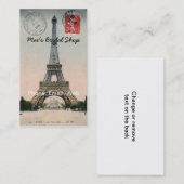Carte postale vintage de Tour Eiffel (Devant / Derrière)