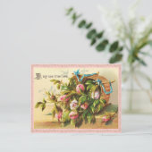 Carte postale vintage de Valentine (Debout devant)