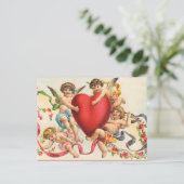 Carte postale vintage de Valentine (Debout devant)