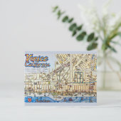 Carte postale vintage de Venice CA (Debout devant)