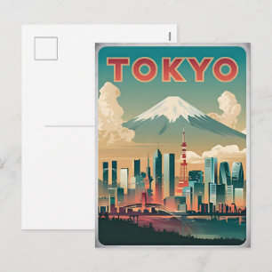 Carte postale vintage de voyage 2025 Classic Getaw
