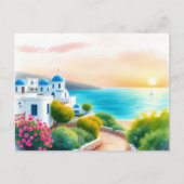 Carte postale vintage de voyage en Grèce (Devant)