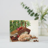 Carte postale vintage Dead Duck Christmas (Debout devant)