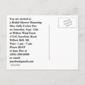 Carte postale Vintage Décontracté & Fun Farm Fête (Dos)