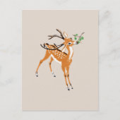Carte Postale Vintage Deer (Devant)