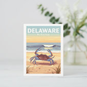 Carte Postale Vintage Delaware (Debout devant)