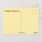 Carte Postale Vintage Delaware (Dos)