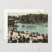 Carte postale vintage Delaware Park (Devant / Derrière)