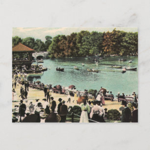 Carte postale vintage Delaware Park