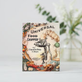 Carte postale vintage Déplaisante (Debout devant)