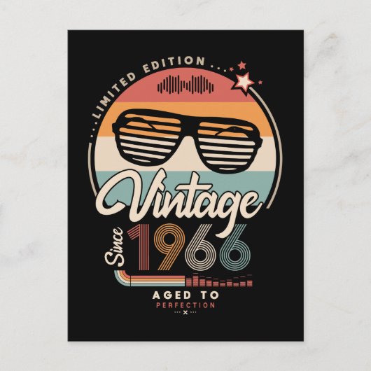 Carte Postale Vintage depuis 1966 (Devant)