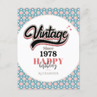 Vintage depuis - 1978