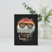 Carte Postale Vintage depuis 1989 (Debout devant)