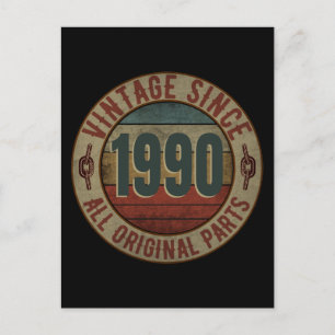 CARTE POSTALE VINTAGE DEPUIS 1990, TOUTES LES PIÈCES D'ORIGINE.