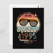 Carte Postale Vintage depuis 1995 (Devant / Derrière)