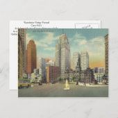 Carte Postale Vintage Detroit Michigan (Devant / Derrière)