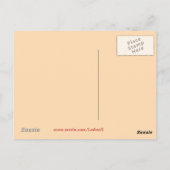 Carte Postale Vintage Deux Petites Filles Amitié (Dos)