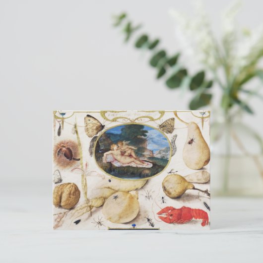 Carte postale vintage d'illustrations botaniques (Debout devant)