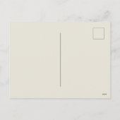 Carte postale vintage d'illustrations botaniques (Dos)