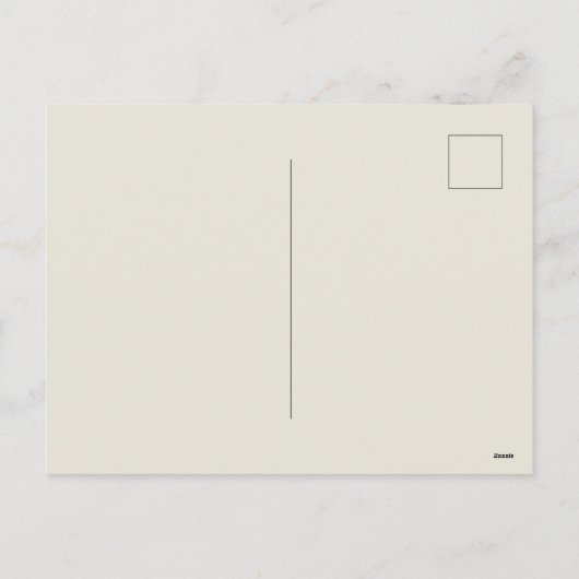 Carte postale vintage d'illustrations botaniques (Dos)