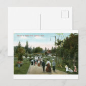 Carte postale Vintage du Manito Park Spokane (Devant / Derrière)