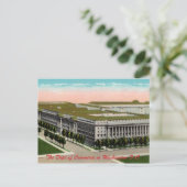 Carte postale Vintage du ministère du Commerce (Debout devant)