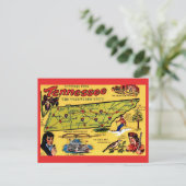 Carte postale vintage du Tennessee (Debout devant)