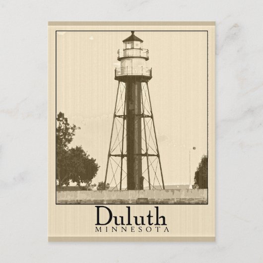 Carte postale vintage Duluth Minnesota (Devant)