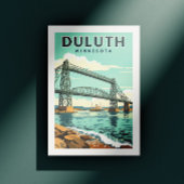 Carte Postale Vintage Duluth Minnesota