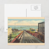 Carte postale vintage Duluth Minnesota Incline Rai (Devant / Derrière)