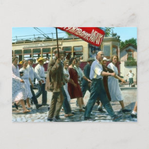 Carte postale vintage d'URSS