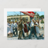 Carte postale vintage d'URSS (Devant / Derrière)