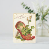 Carte Postale Vintage Early 1900's Birthday Greeting Postcard (Debout devant)