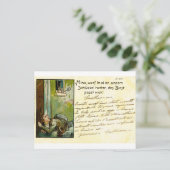 Carte postale vintage, Early German, 1900 (Debout devant)