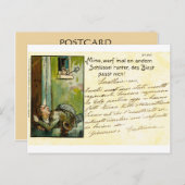 Carte postale vintage, Early German, 1900 (Devant / Derrière)