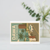 Carte postale vintage - Eats Africa (Debout devant)