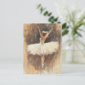 Carte postale Vintage Edgar Degas (Debout devant)