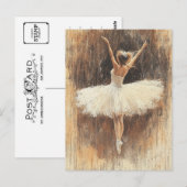 Carte postale Vintage Edgar Degas (Devant / Derrière)