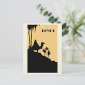 Carte Postale Vintage Egypt Camel Desert Travel (Debout devant)