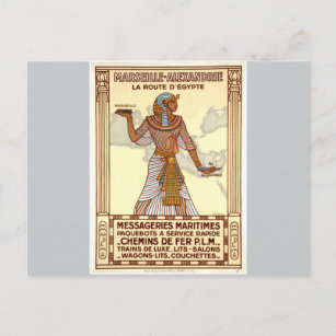 Carte postale vintage Egypt Travel
