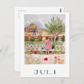 Carte postale vintage Elsa Beskow June (Devant / Derrière)