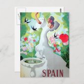 Carte postale Vintage Espagne (Devant / Derrière)