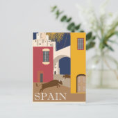 Carte postale vintage Espagne Bull Travel (Debout devant)